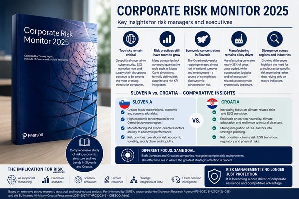 Izšla monografija Corporate Risk Monitor 2025